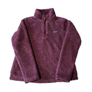 Patagonia Women's Los Gatos 1/4 Zip Light Balsamic Purple S